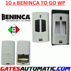 10 x BENINCA TO GO WP