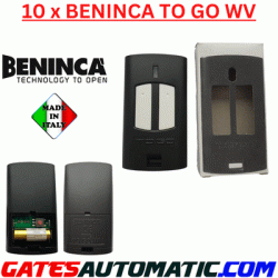 10 x BENINCA TO GO WV