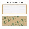 UHF RFID Windshield Tag Sticker UAE UHF RFID Windshield Tag Sticker UAE
