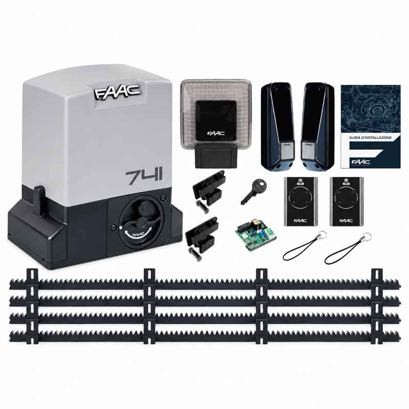 FAAC 741 Sliding Gate Opener Dubai UAE FAAC 741 900 KG Sliding Gate Motor UAE
