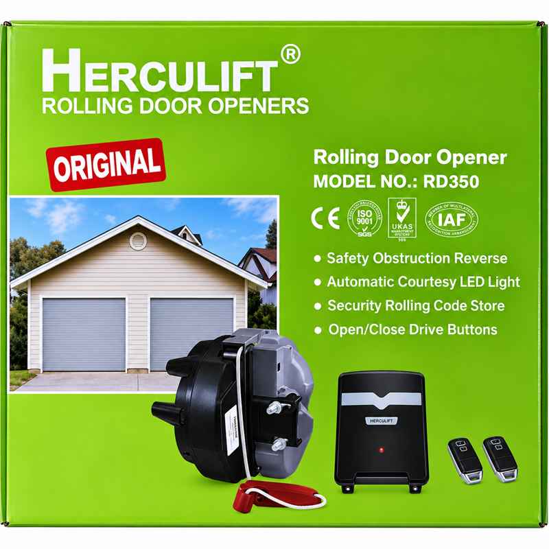 HERCULIFT RD350 Garage Door Motor Dubai UAE HERCULIFT RD350 Rolling Door Opener UAE