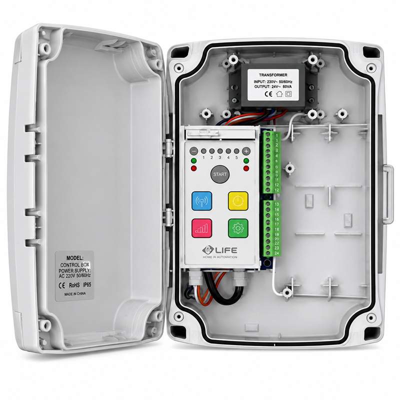 LIFE GEBOX Swing Gate Controller Dubai UAE LIFE GEBOX Swing Gate Motor Control Kit UAE