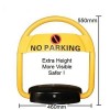 Rechargeable Parking Lock 550mm with Remote UAE Rechargeable Parking Lock 550mm with Remote UAE