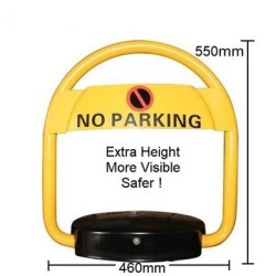 550mm Automatic Parking Lock Barrier UAE Rechargeable Parking Lock 550mm UAE